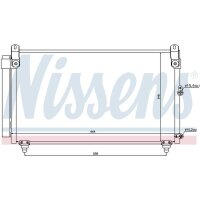 NISSENS 940191 Kondensator, Klimaanlage
