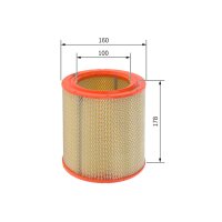 BOSCH 1 457 432 138 Luftfilter
