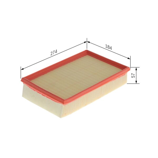 BOSCH 1 457 433 264 Luftfilter
