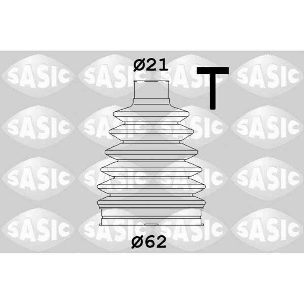SASIC 1904009 Faltenbalgsatz, Antriebswelle