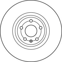 TRW DF6041S Bremsscheibe