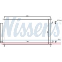 NISSENS 940163 Kondensator, Klimaanlage