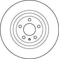 TRW DF4893S Bremsscheibe