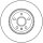 TRW DF6113S Bremsscheibe