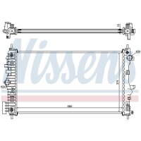NISSENS 630713 Kühler, Motorkühlung