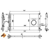 NRF 53777 Kühler, Motorkühlung
