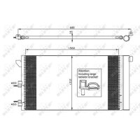 NRF 35921 Kondensator, Klimaanlage