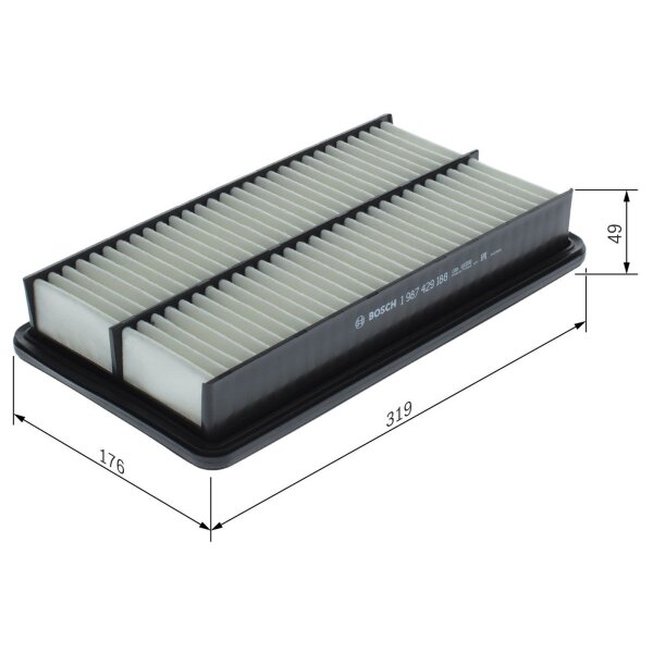 BOSCH 1 987 429 188 Luftfilter