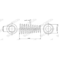 MONROE SP3107 Fahrwerksfeder