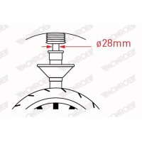 MONROE V4513 Stoßdämpfer