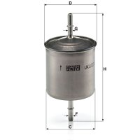 MANN-FILTER WK 832/2 Kraftstofffilter
