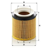MANN-FILTER HU 8002 x KIT Ölfilter