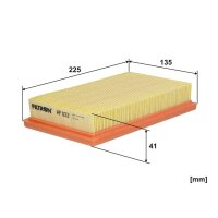FILTRON AP 022 Luftfilter