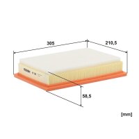 FILTRON AP 186 Luftfilter