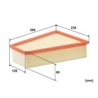 FILTRON AP 186/1 Luftfilter