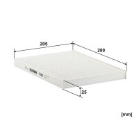 FILTRON K 1006 Filter, Innenraumluft