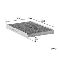 FILTRON K 1047A Filter, Innenraumluft