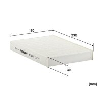 FILTRON K 1052 Filter, Innenraumluft