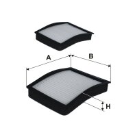 FILTRON K 1072-2x Filter, Innenraumluft