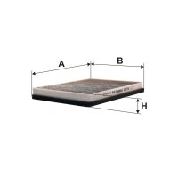 FILTRON K 1075A-2x Filter, Innenraumluft