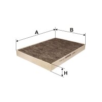FILTRON K 1078A Filter, Innenraumluft