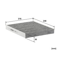 FILTRON K 1079A Filter, Innenraumluft