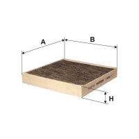 FILTRON K 1089A Filter, Innenraumluft