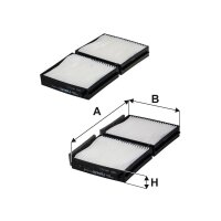 FILTRON K 1112-2x Filter, Innenraumluft