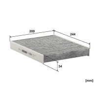FILTRON K 1154A Filter, Innenraumluft