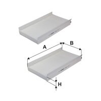 FILTRON K 1160-2x Filter, Innenraumluft