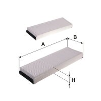 FILTRON K 1162-2x Filter, Innenraumluft
