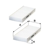 FILTRON K 1198-2x Filter, Innenraumluft