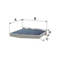 FILTRON K 1211A Filter, Innenraumluft