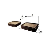 FILTRON K 1221A-2x Filter, Innenraumluft