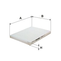 FILTRON K 1250 Filter, Innenraumluft