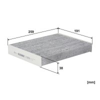 FILTRON K 1267A Filter, Innenraumluft
