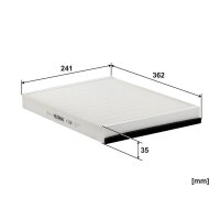Innenraum-/Pollenfilter FILTRON K 1288 - 1 Stück