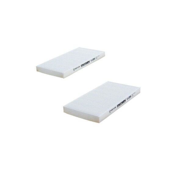Innenraum-/Pollenfilter FILTRON K 1289-2X 215x108mm - 1 Set