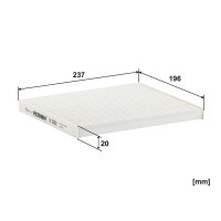 Innenraum-/Pollenfilter FILTRON K 1332 - 1 Stück