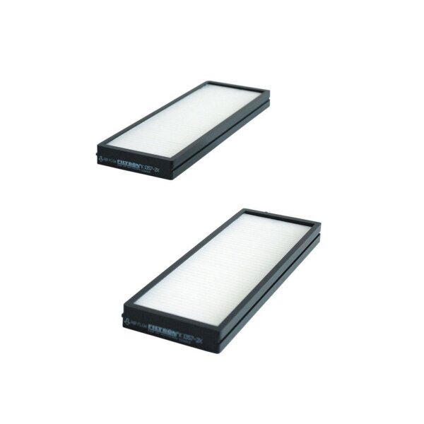 Innenraumfilter FILTRON K 1357-2X Pollenfilter 260x86x20mm - 1 Set