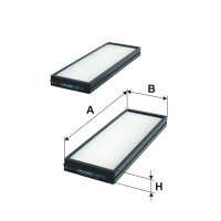 Innenraumfilter FILTRON K 1357-2X Pollenfilter...