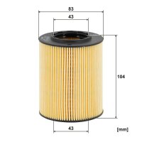 FILTRON OE 649 Ölfilter