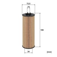 FILTRON OE 650 Ölfilter