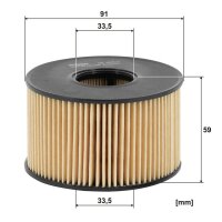 FILTRON OE 665/1 Ölfilter
