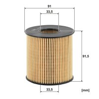 FILTRON OE 666/1 Ölfilter