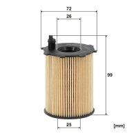 FILTRON OE 667/1 Ölfilter