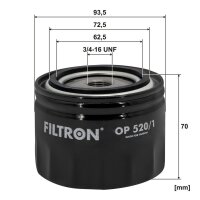 FILTRON OP 520/1 Ölfilter