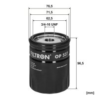 FILTRON OP 537 Ölfilter