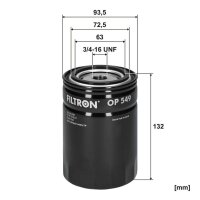 FILTRON OP 549 Ölfilter