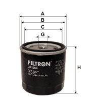FILTRON OP 554 Ölfilter